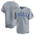 Chicago Cubs Gray HOLBERT Road Limited Home Game Blank Player Stitched Jerseys