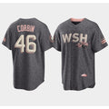 Washington Nationals #46 Patrick Corbin 2022 Grey HOLBERT City Connect Cherry Blossom Cool Base Stitched Jersey