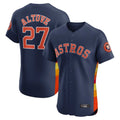 Houston Astros #27 Jose Altuve Player Navy HOLBERT Limited Elite Home Stitched Jerseys