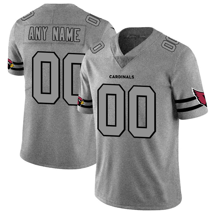 Custom A.Cardinals 2019 Gray Gridiron Gray HOLBERT Vapor Untouchable Limited Jersey