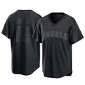 Los Angeles Angels #12 Jorge Soler Player Black HOLBERT Pitch Fashion T-shirt Stitched Jerseys
