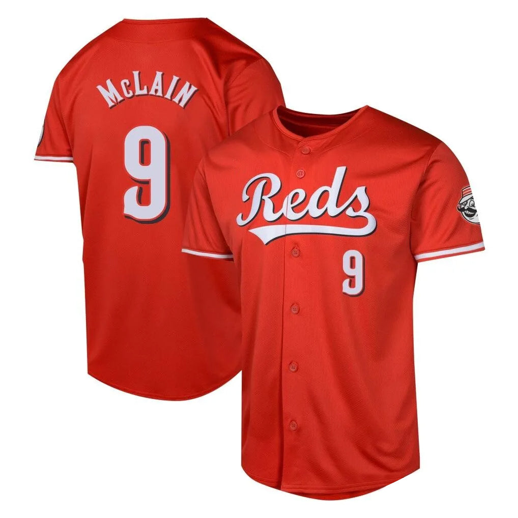 Cincinnati Reds #9 Matt McLain Player Red HOLBERT 2026 City Connect Limited Home Stitched Jerseys