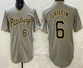 Pittsburgh Pirates #6 Konnor Griffin Grey HOLBERT Limited Jersey