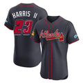 Atlanta Braves #23 Michael Harris II Player Navy HOLBERT 2025 Speedway Classic Limited Elite Home Game Stitched Jerseys