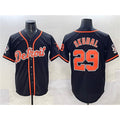 Detroit Tigers #29 Tarik Skubal Black HOLBERT With Patch Cool Base Stitched Jersey