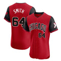 Chicago White Sox #64 Shane Smith Player Red HOLBERT City Connect Limited Elite Home Stitched Jerseys
