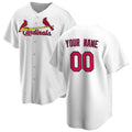 Custom St. Louis Cardinals White HOLBERT Home Replica Jersey