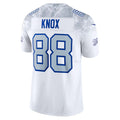 B.Bills #88 Dawson Knox White HOLBERT 22025 Rivalries Collection Limited Jersey