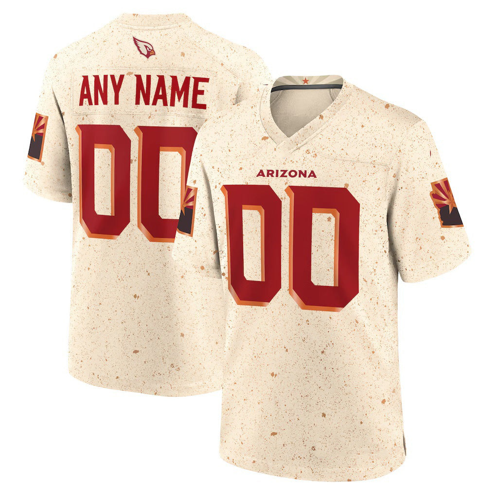Custom A.Cardinals Natural HOLBERT 2025 Rivalries Collection Game Jersey