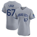 Kansas City Royals #67 Seth Lugo Player Gray HOLBERT Limited Elite Home Stitched Jerseys