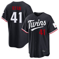 Minnesota Twins #41 Joe Ryan Player Navy HOLBERTHome Game Stitched Jerseys