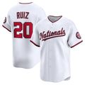 Washington Nationals #20 Keibert Ruiz White HOLBERT Home Limited Player Jersey