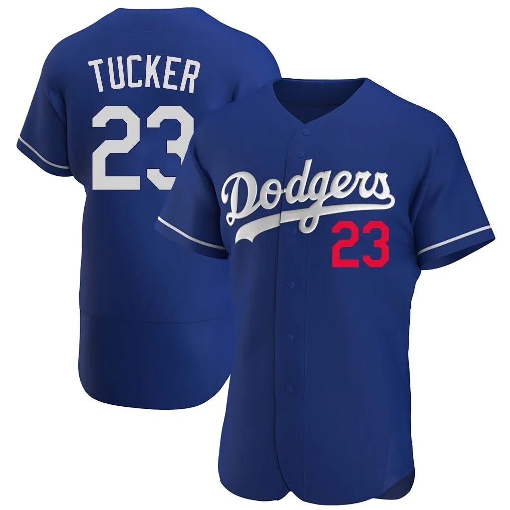 Los Angeles Dodgers #23 Kyle Tucker Player Royal HOLBERT Limited Elite Home Stitched Jerseys