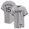 Chicago White Sox #15 Sean Newcomb Player Gray HOLBERT Home Game Stitched Jerseys