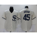 Chicago White Sox #45 Michael Jordan 2021 Cream Navy HOLBERT Field of Dreams Name Flex Base Stitched Jersey