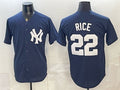 New York Yankees #22 Ben Rice Navy HOLBERT Stitched Jersey