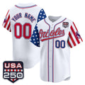 Custom Baltimore Orioles America 250 Edition Vapor Premier Limited White HOLBERT Stitched Jerseys