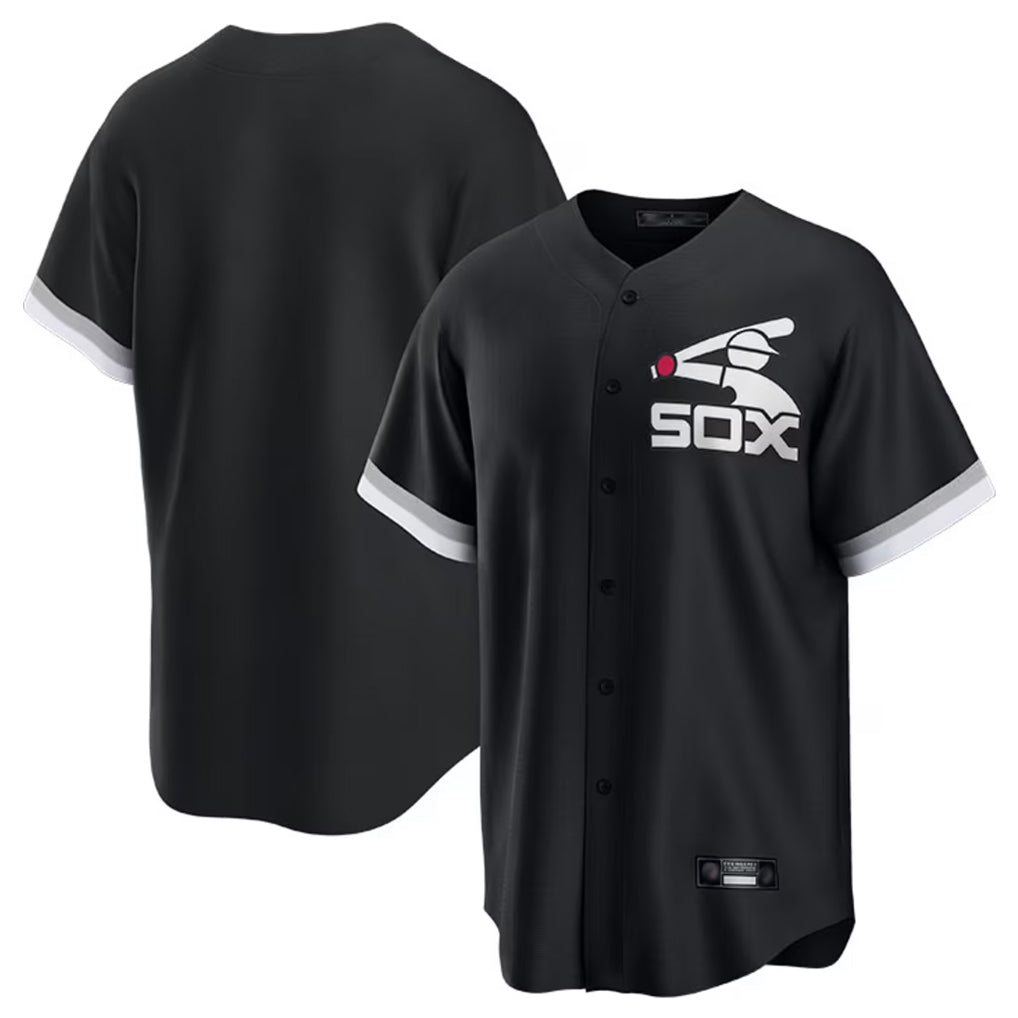 Chicago White Sox Blank Player Black HOLBERT Game Home Stitched Jerseys