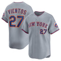 New York Mets #27 Mark Vientos Gray HOLBERT All-Star Limited Jersey