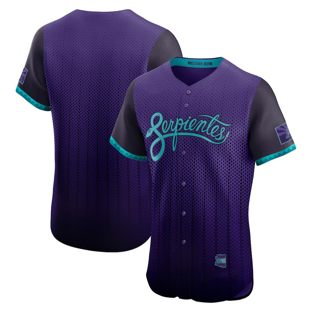 Arizona Diamondbacks Purple HOLBERT 2025 City Connect Elite Jersey