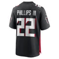 A.Falcons #22 Clark Phillips III Black HOLBERT Team Game Jersey