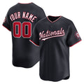 Custom Washington Nationals Navy HOLBERT Alternate Limited Jersey