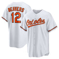 Baltimore Orioles #12 Dylan Beavers White HOLBERT Home Replica Jersey