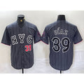 New York Mets #39 Edwin Diaz Gray HOLBERT 2024 City Connect Cool Base Jerseys