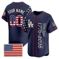 Custom Los Angeles Angels  America 250 Edition Vapor Premier Limited Navy HOLBERT Stitched Jerseys