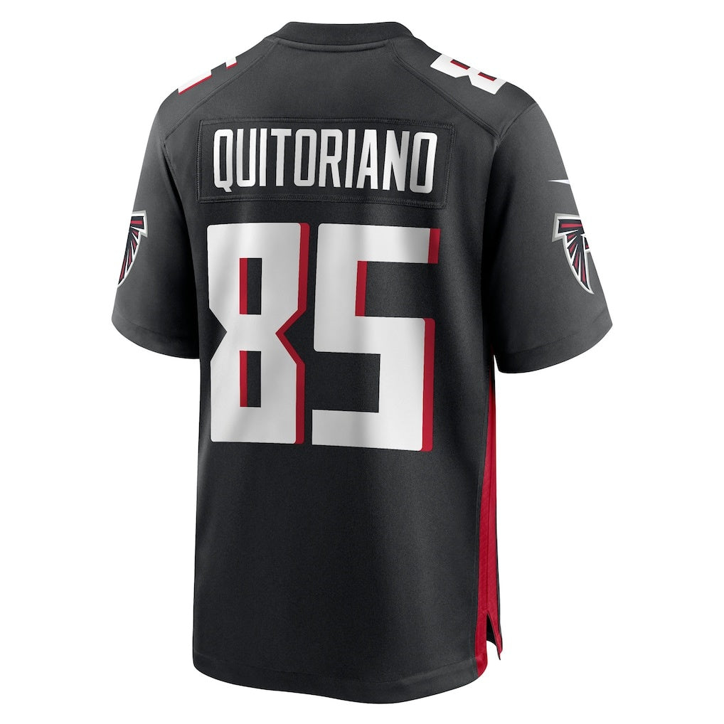 A.Falcons #85 Teagan Quitoriano Black HOLBERT Team Game Jersey