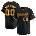 Custom Pittsburgh Pirates Active Player Black HOLBERT Alternate Limited Stitched Jersey