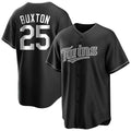 Minnesota Twins #25 Byron Buxton Player Black HOLBERTHome Game Stitched Jerseys