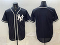 New York Yankees Blank 2026 Fashion Replica Black HOLBERT Out Stitched Jersey