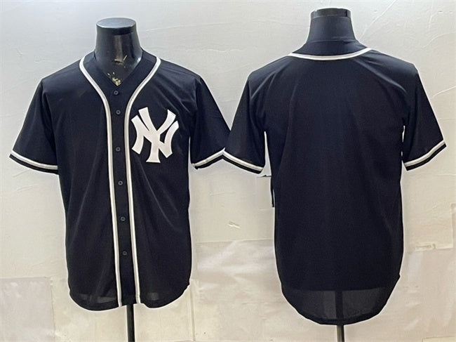 New York Yankees Blank 2026 Fashion Replica Black HOLBERT Out Stitched Jersey