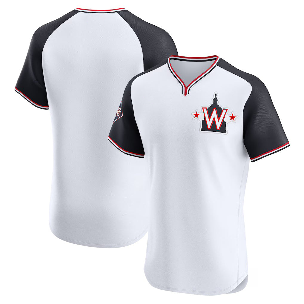 Washington Nationals White HOLBERT Alternate Elite Jersey