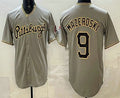 Pittsburgh Pirates #9 Bill Mazeroski Grey HOLBERT Limited Jersey