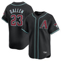 Arizona Diamondbacks #23 Zac Gallen Player Black HOLBERT Limited Home Game Stitched Jerseys