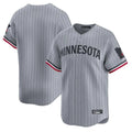 Minnesota Twins Blank Player Gray HOLBERTHome Limited Stitched Jerseys