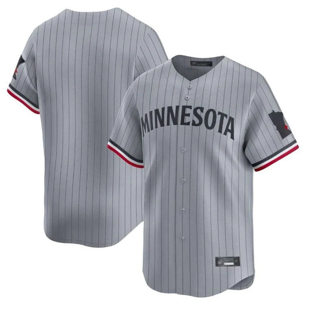 Minnesota Twins Blank Player Gray HOLBERTHome Limited Stitched Jerseys