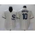 Chicago White Sox #10 Yoan Moncada 2021 Cream HOLBERT Field of Dreams Name Cool Base Stitched Jersey