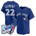 Toronto Blue Jays #22 Vladimir Guerrero Jr. Royal HOLBERT 50th Anniversary Alternate Limited Jersey