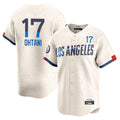 Los Angeles Dodgers #17 Shohei Ohtani Player Cream HOLBERT City Connect Limited Home Stitched Jerseys