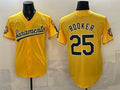 Oakland Athletics #25 Brent Rooker 2026 Yellow HOLBERT Alternate Sacramento Celebrating 125 Years Vapor Limited Stitched Jersey