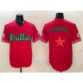 Philadelphia Phillies Red HOLBERT Phanatic Limited Stitched Jersey
