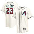 Arizona Diamondbacks #23 Zac Gallen Player Cream HOLBERT Home Game Stitched Jerseys