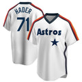 Houston Astros #71 Josh Hader Player White Cooperstown Collection HOLBERT T-shirt Stitched Jerseys