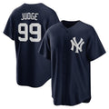 New York Yankees #99 Aaron Judge Navy HOLBERT 2020 Spring Training Replica Player Jersey