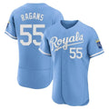 Kansas City Royals #55 Cole Ragans Player Light Blue HOLBERT Alt Limited Elite Home Stitched Jerseys