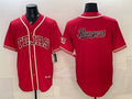 Texas Rangers Team Big Logo Red HOLBERT 2026 City Connect Stadium Stitched Jersey