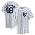New York Yankees #48 Paul Goldschmidt White HOLBERT Home Replica Jersey